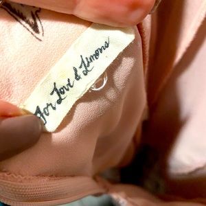 For Love and Lemons long floral dress